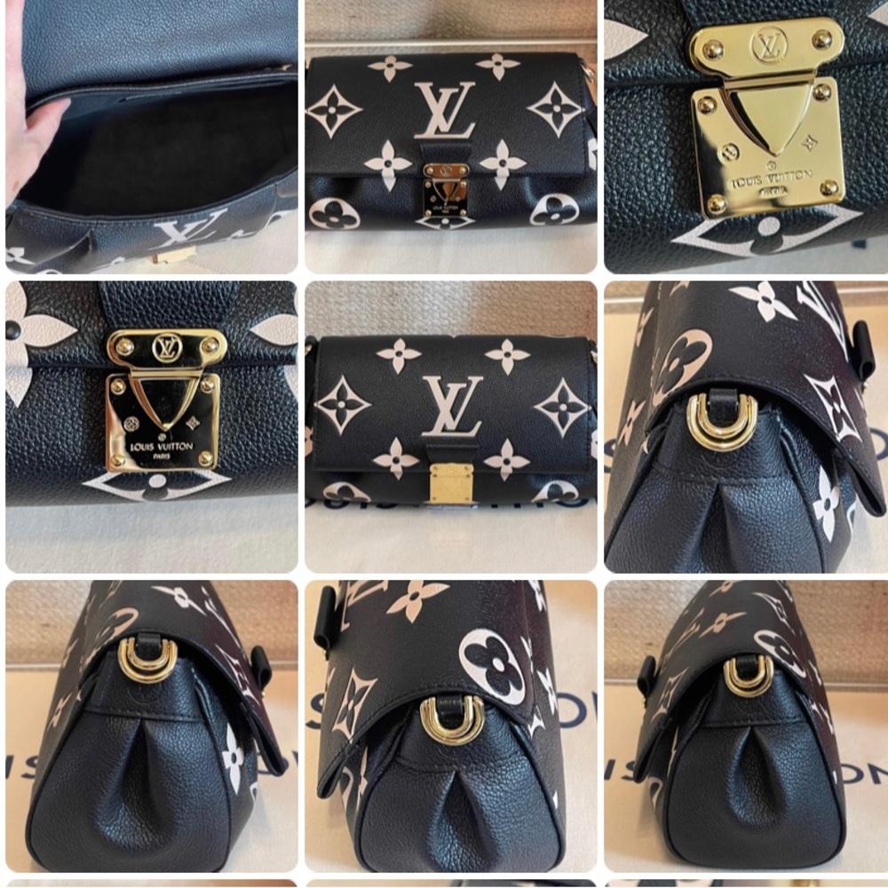 Authentic Louis Vuitton favorite MM black giant 2022 NEW
